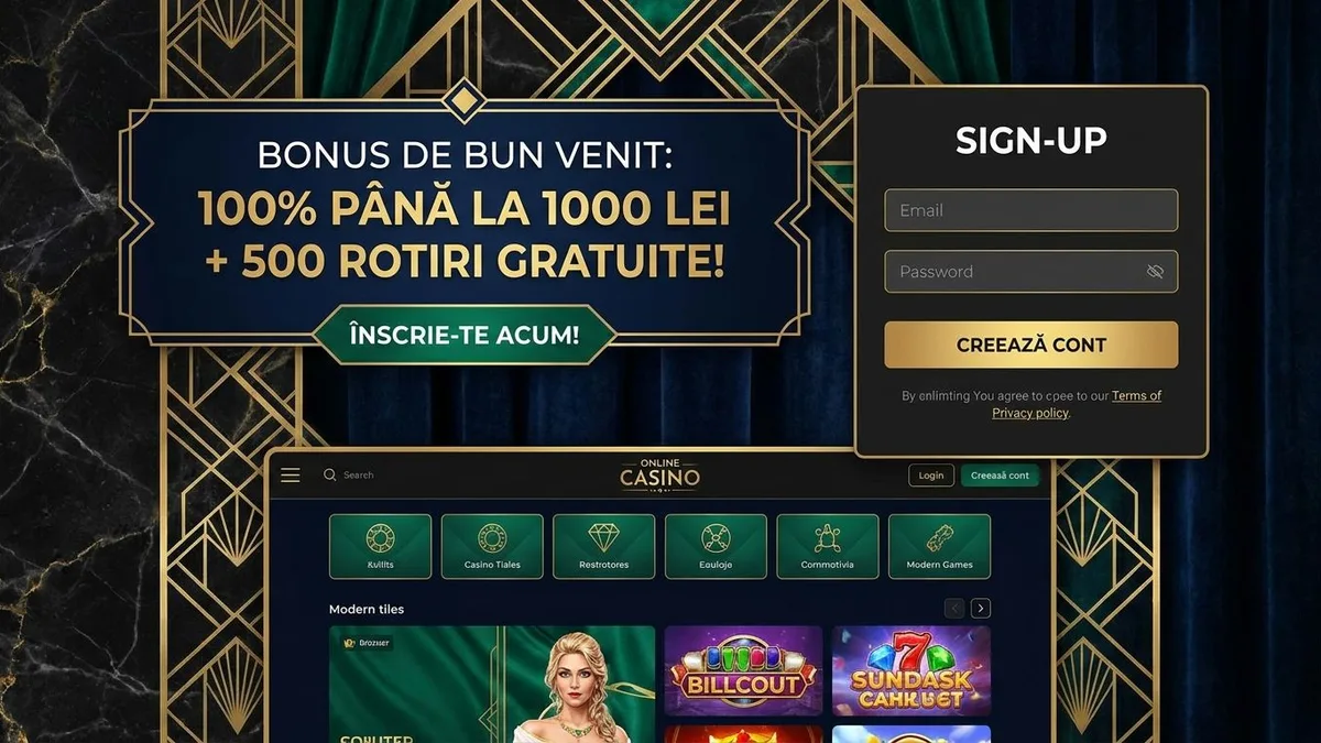 Înscriere cu bonus